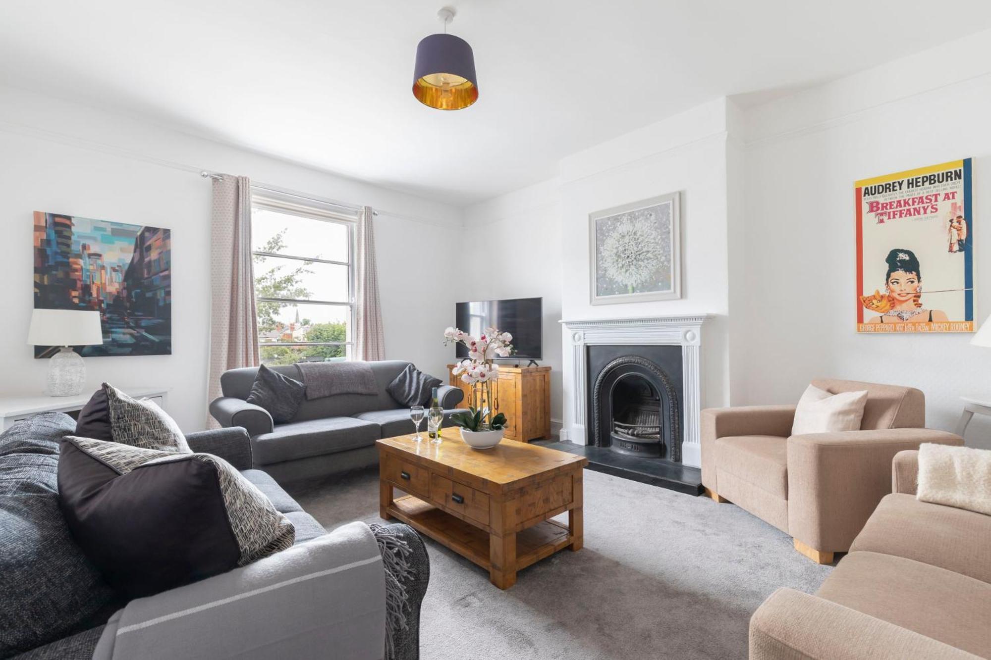 Fabulous, Vibrant, Town House, Central Bath Road Cheltenham Eksteriør bilde